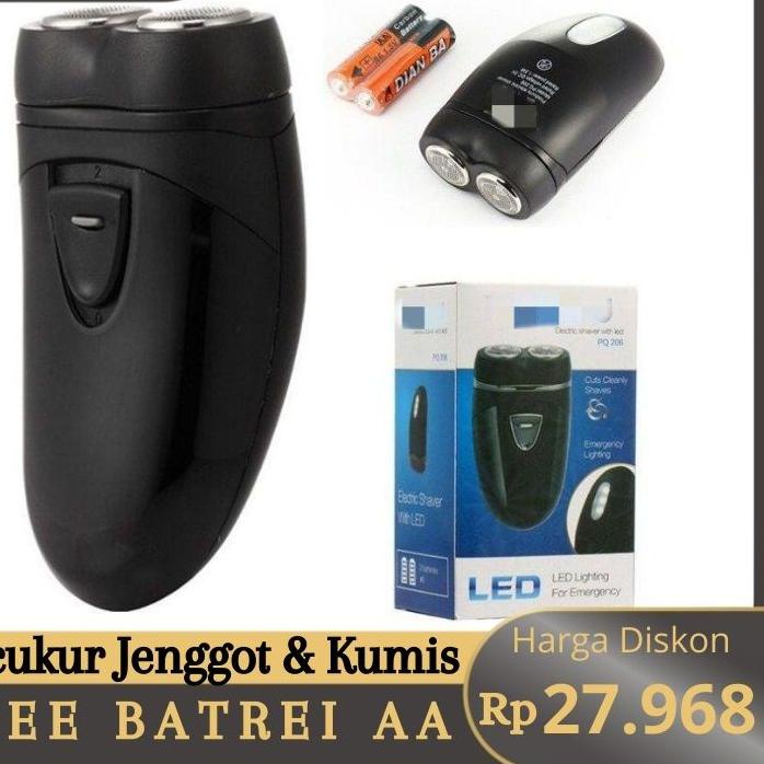 ✨ LEXJAKARTA  Alat Cukur Kumis Elektrik Alat Cukur Elektrik Shaver Pencukur Jenggot Kumis buruan