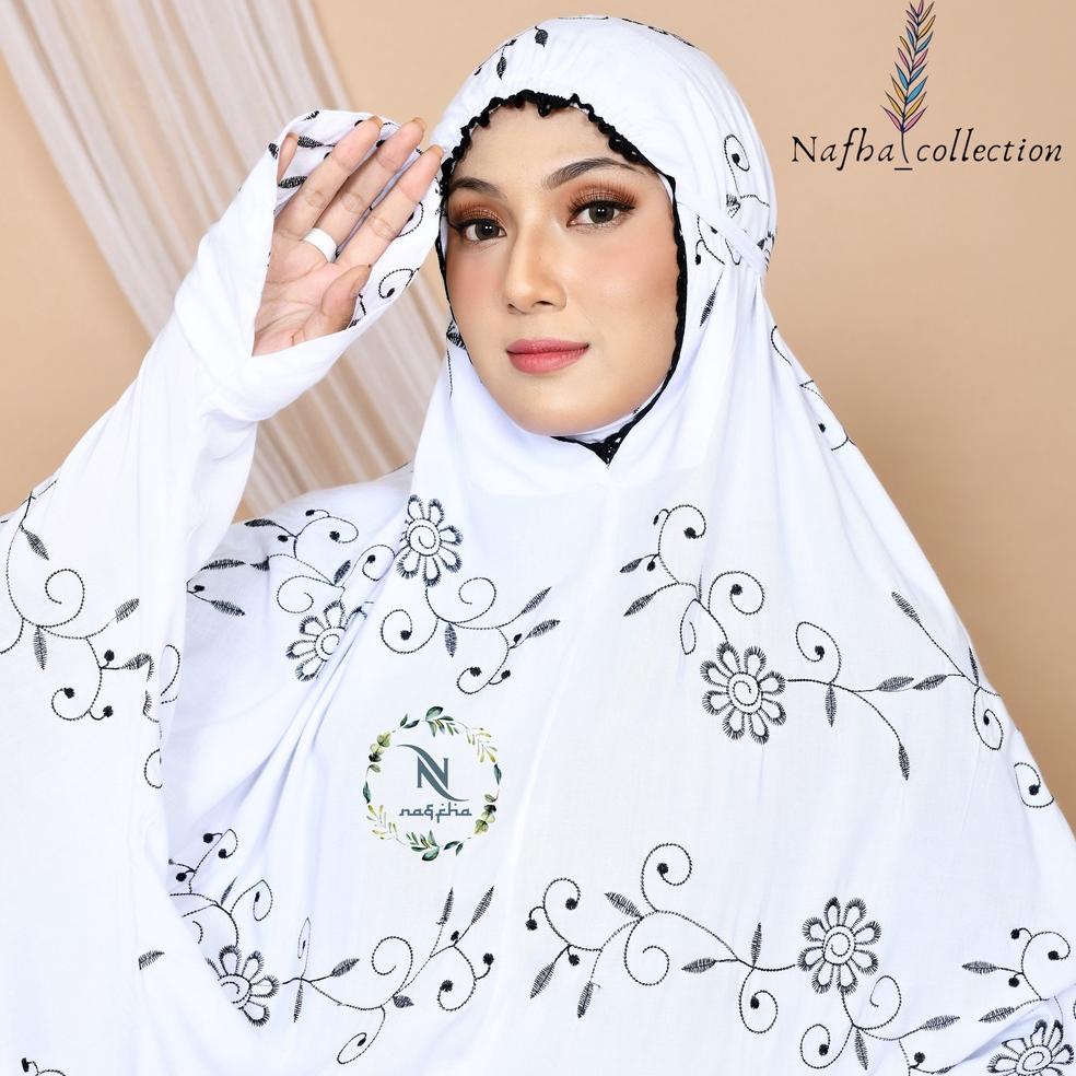 READY NAFHA - Mukena Terusan Bordir Dewasa Gracella