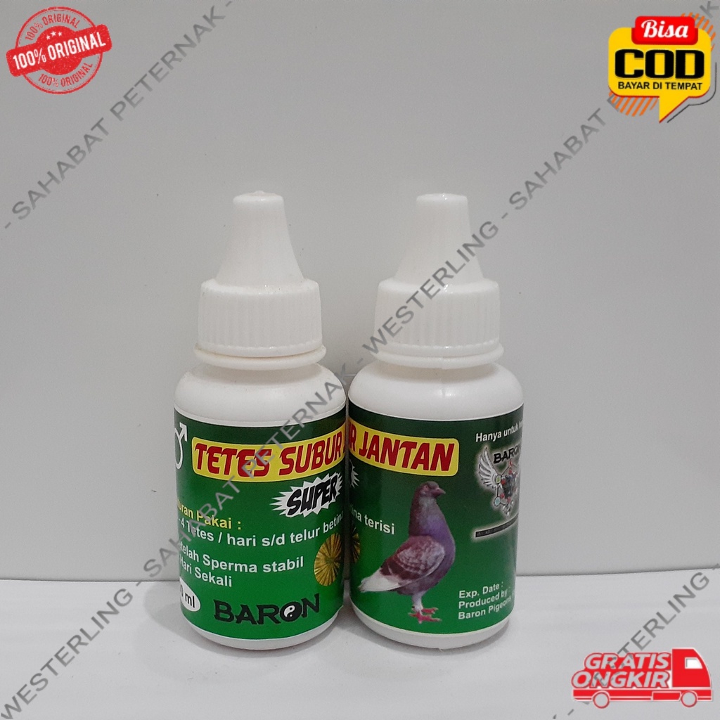 BARON TETES SUBUR JANTAN MENYUBURKAN MERPATI JANTAN ISI 30 ML