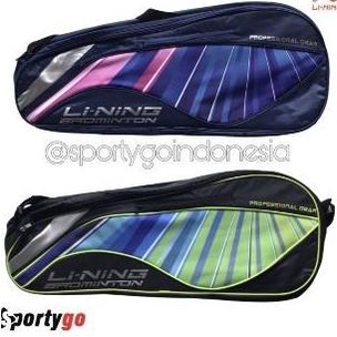 PROMO Tas Badminton LiNing ORIGINAL 2R Thermo Li Ning Bag Cover