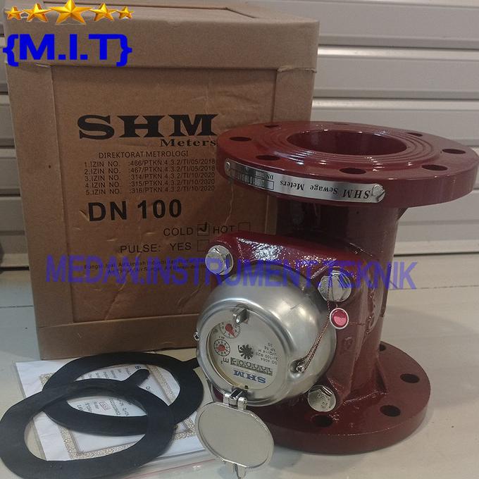Water Meter Air Limbah Shm / Flow Meter Limbah 3" Inch