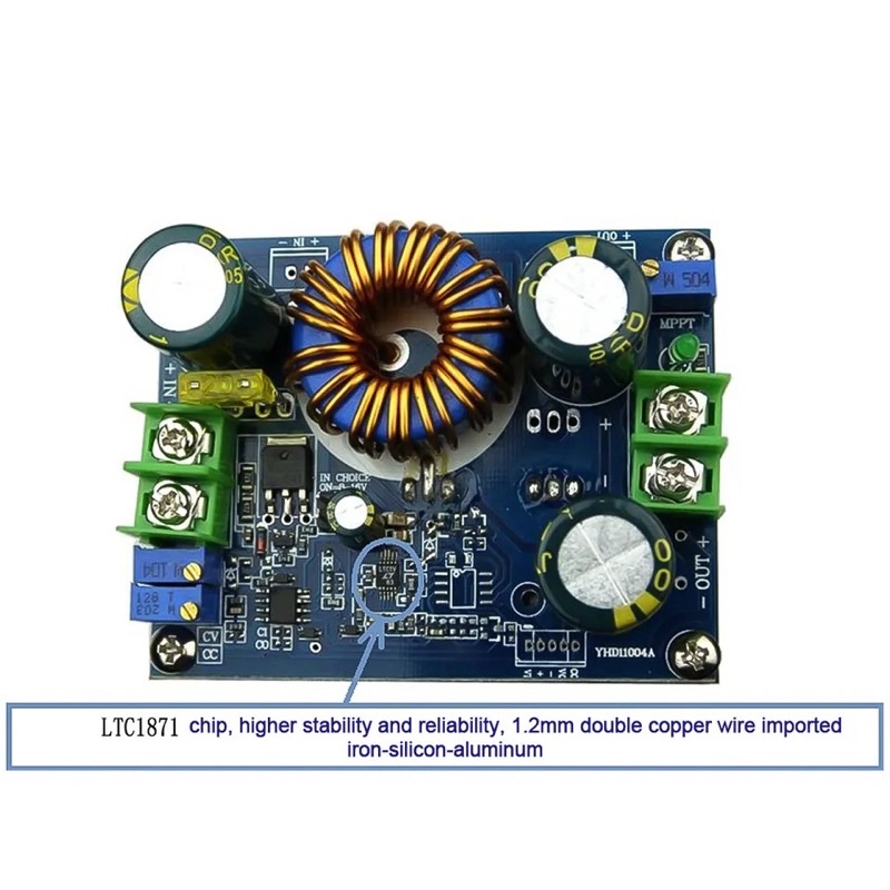 Step up 600W 10-60V untuk 12-80V Boost Converter Step-Up Modul Daya