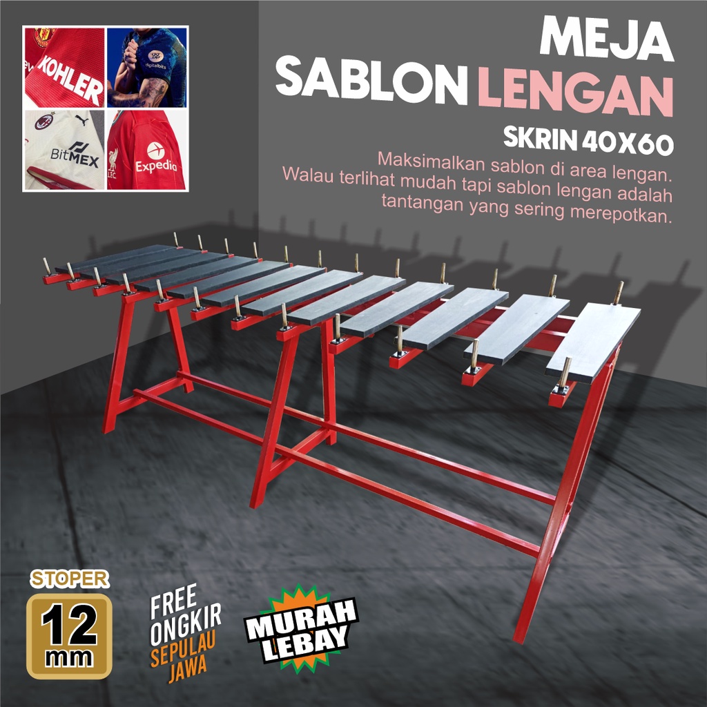 MEJA SABLON LENGAN THAILAND 12 PAPAN SKRIN 40X60
