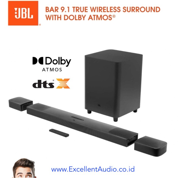 Sound Jbl Bar9.1 Bar 9.1 Dolby Atmos Soundbar With Wireless Subwoofer