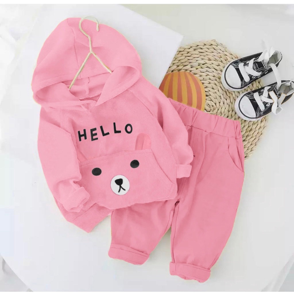 SETELAN HOODIE ANAK LAKI LAKI DAN ANAK PEREMPUAN TERBARU DAN TERKEREN HOODIE ANAK PEREMPUAN DAN ANAK LAKI LAKI TERKINI DAN TERLARIS SETELAN HOODIE ANAK BERMOTIF CAT DUDE KEKINIAN DAN TRENDY MASAKINI SETELAN BAJU ANAK ANAK TERMURAH 2022 USIAA 6-12BLN-5THN