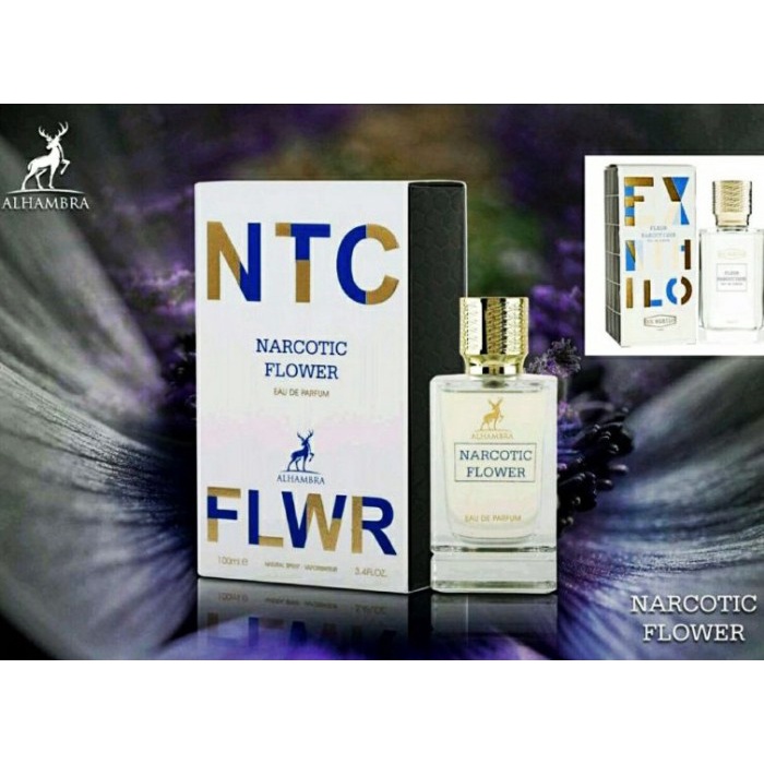 Parfum Narcotic Flower NTC FLWR By Maison Alhambra 100ml Original