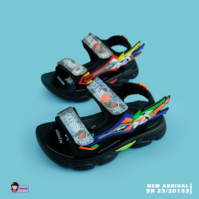 2023SH20153 Sepatu Sendal Anak Sandal Anak Laki Laki Sport Transformers Sendal Anak Laki Laki Robot Sendal Gunung Anak Laki Laki Import Size 25-30 Import Premium untuk anak 3tahun sampai 6tahun