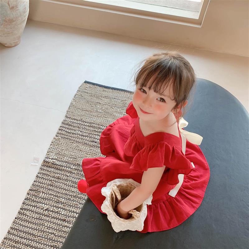 PREMIUM Baju Dress Bayi Anak Kaos Piyama Setelan Perempuan COD Sweater Import Gaun Motif Cewek Murah Tidur Pergi Baju Musim Panas Korea Jepang Kostum Pita Melissa