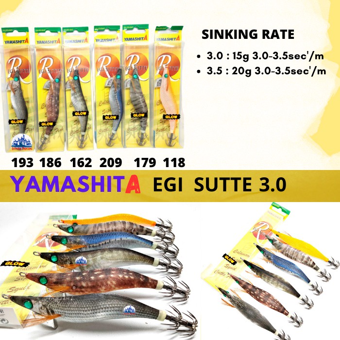 UMPAN YAMASHITA EGI SUTTE SIZE, 3.0/MANCNG MANIA