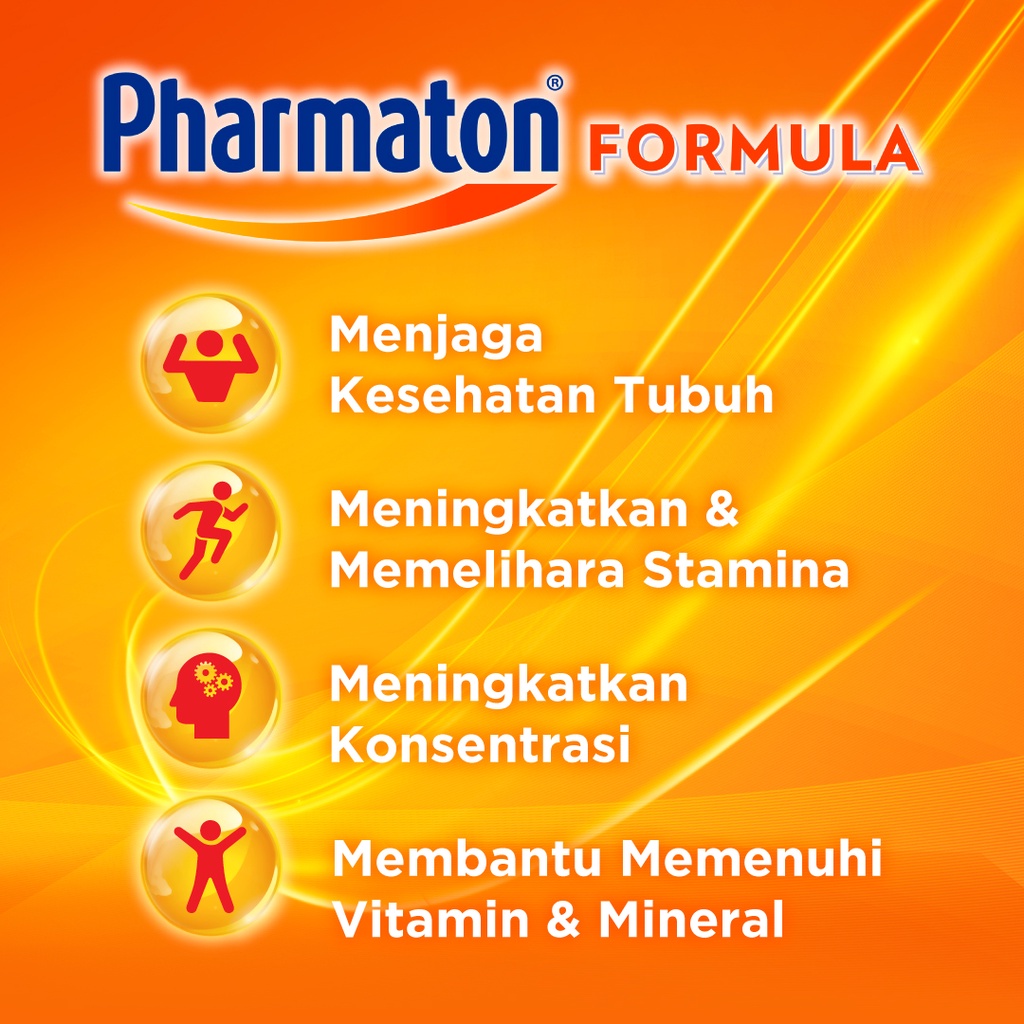 Pharmaton Formula 10s - Multivitamin Jaga Stamina dan Kesehatan