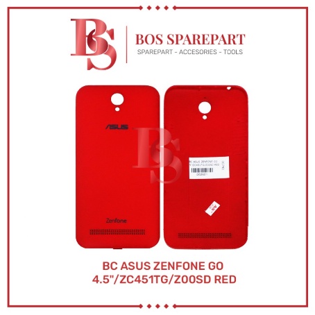 TUTUP BELAKANG ASUS ZENFONE GO 4.5&quot; / ZC451TG / Z00SD RED / BACK DOOR