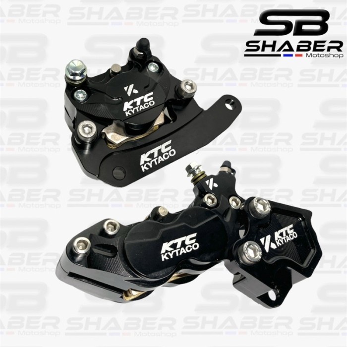 Kaliper Ktc 4 Piston Nmax Depan Crm + Kaliper Belakang 2 Piston Nmax Kode 277