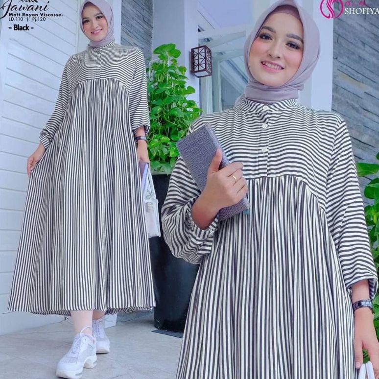 MURAH MERIAH ⭐ Jawani Dress Midi | Baju Midi | Gamis Midi | Pakaian wanita | Dress | Gamis | Baju Ga
