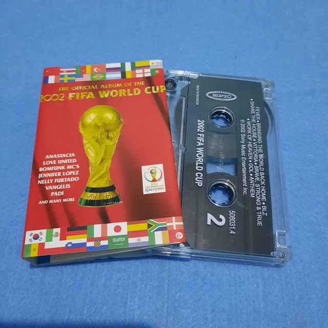 Kaset Pita Kompilasi / Padi World Cup 2002