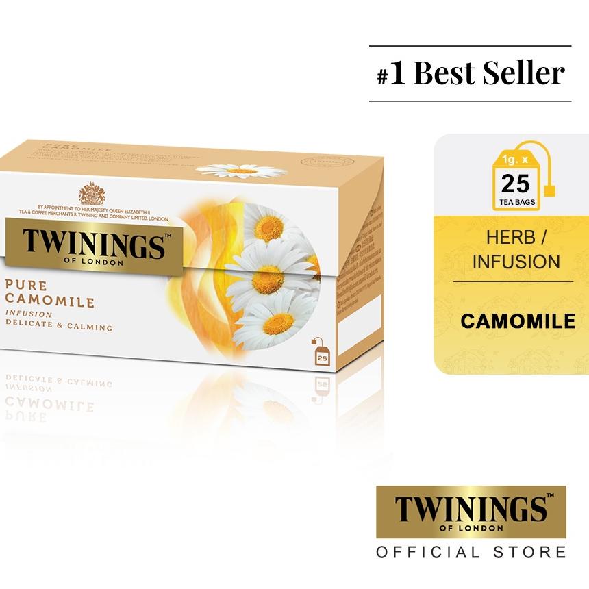 

✭ Twinings Teh Celup Pure Camomile 25x1gr ➤