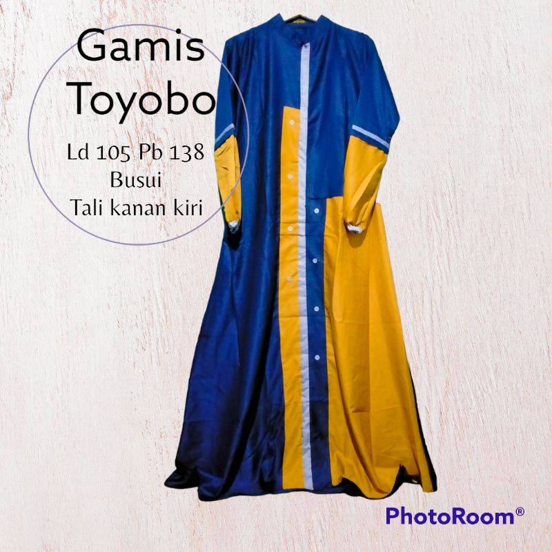 GAMIS TOYOBO KATUN DRESS WANITA TERBARU TERMURAH POLOS BUSUI KOMBINASI