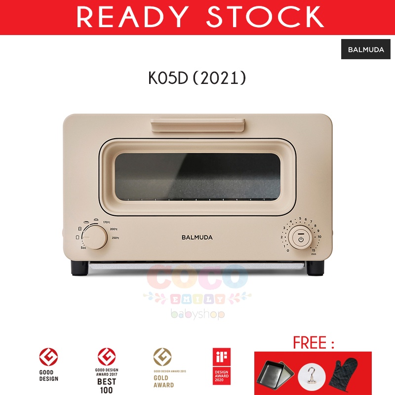 BALMUDA KH05D The Toaster Steam Oven Toaster 5 Cooking Modes 2021 Ready