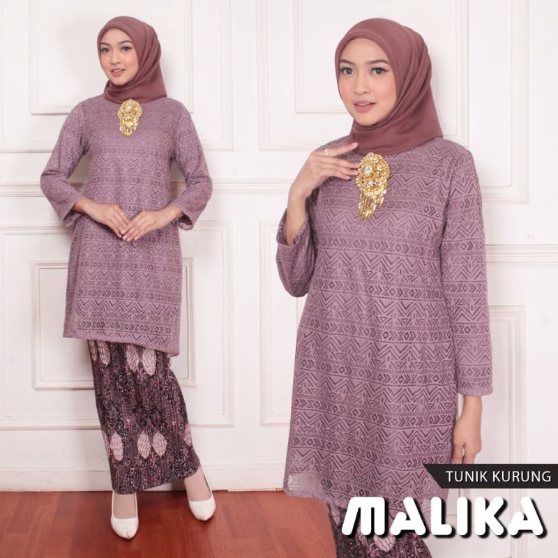 Set Baju Kurung Malika Original Butik