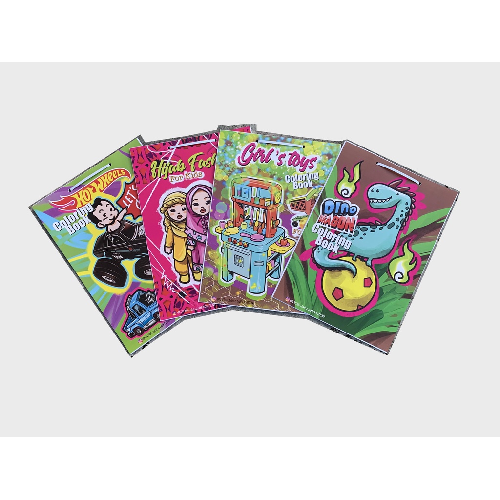 

Coloring Book atau Buku Mewarnai