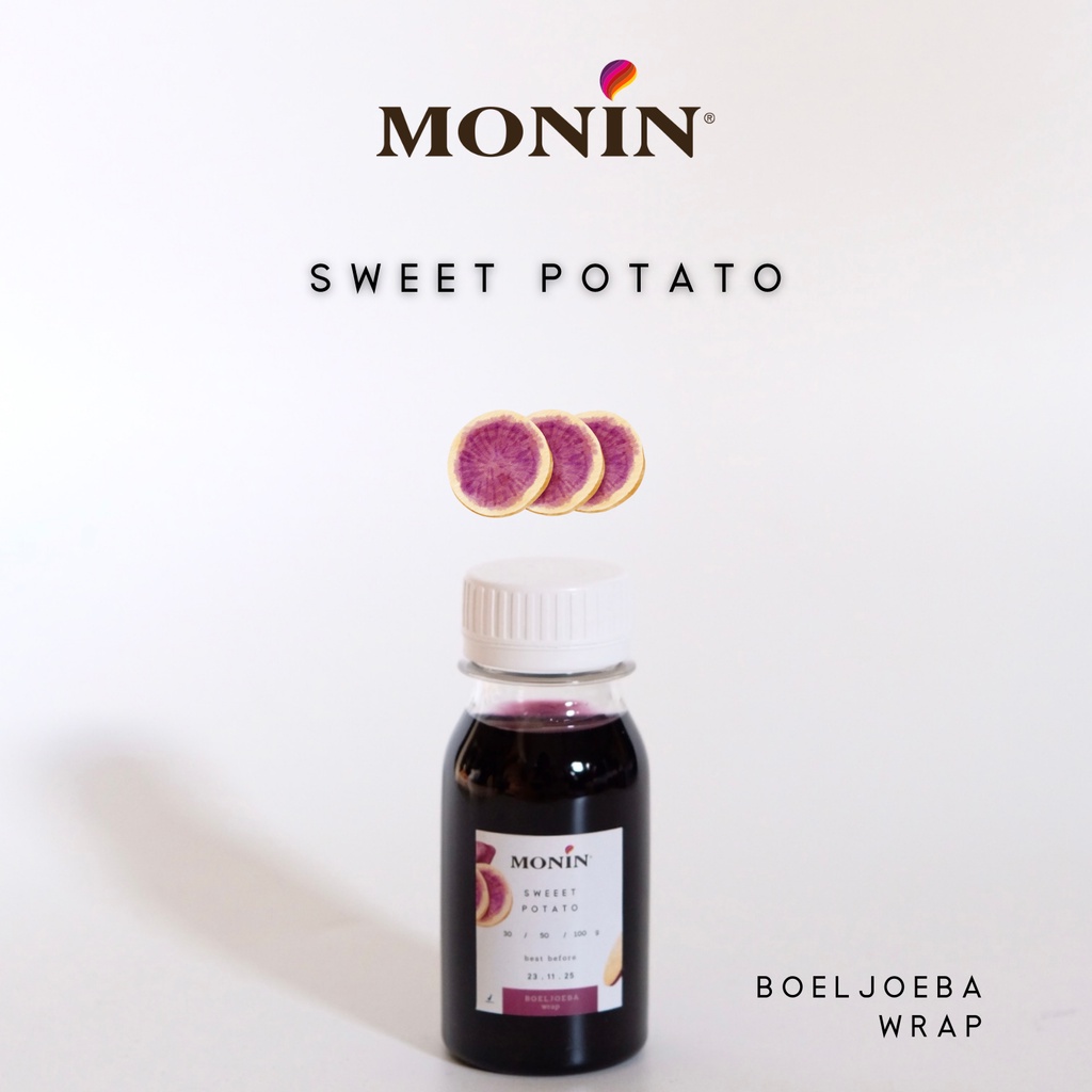 Monin Sweet Potato Syrup Repack [30, 50, 100] g