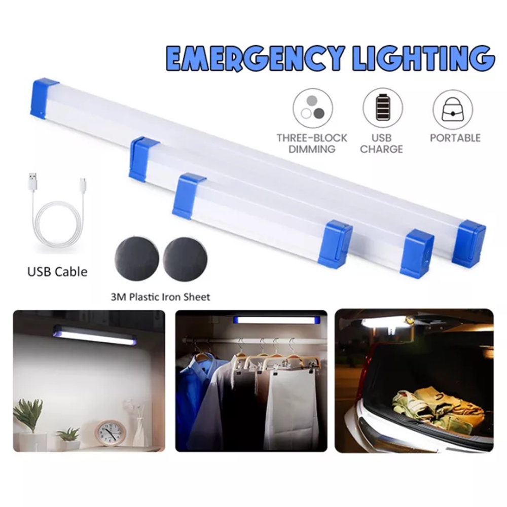 Lampu Emergency LED Lampu LED 40W 60W 80W Lampu Belajar Pengisian Usb Lampu Darurat Multifungsi Untuk