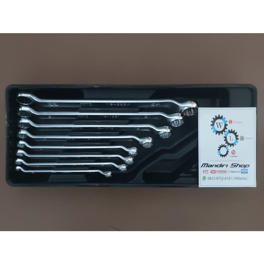 KUNCI RING RING SET Isi 8 PCS KTC TM508