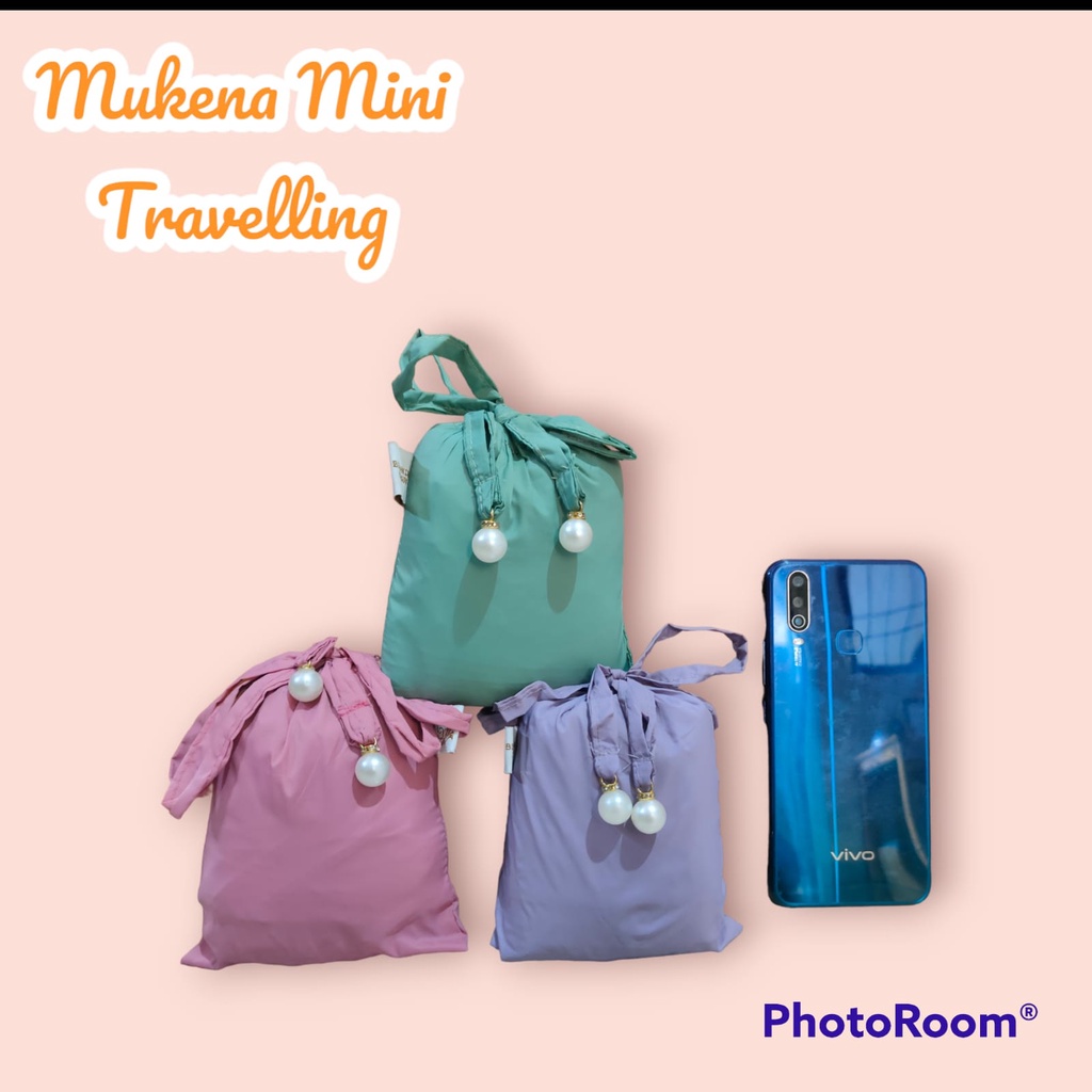 Mukena Mini Travelling Parasut Premium