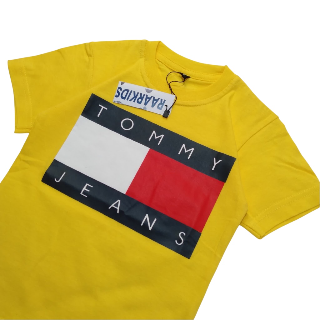 Baju kaos distro anak laki laki untuk umur 1 8 tahun karakter TOMMY By Raarkids