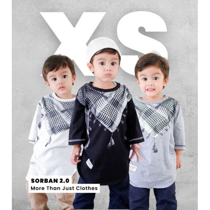 Kaos Sorban Bayi Anak dan Balita | Kaos Kurta AmmarKids Terbaru | Baju Muslim Anak Laki laki
