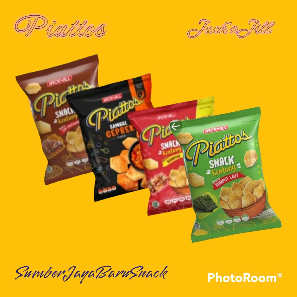 

Piattos Snack Kentang | 10 Bks @ 18 Gr | Piatos