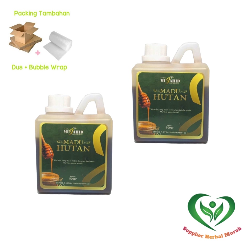 

Madu Kalimantan - Madu Mujahid Hutan 500Gram [Kemasan Hijau]OriginL
