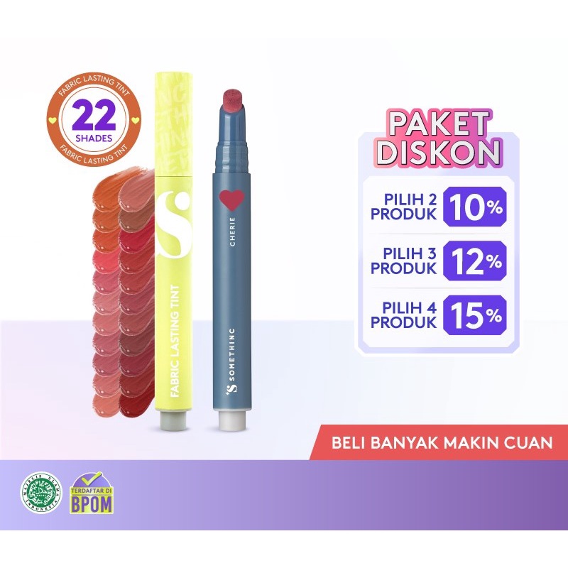 SOMETHINC [HAN SO HEE'S PICK] FABRIC Lasting Tint - Lip Tint Natural - Lip Mousse