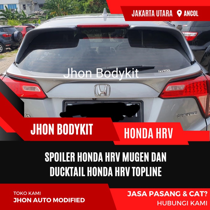 Spoiler Honda HRV Mugen / Wing Honda HRV Mugen 2016-2021