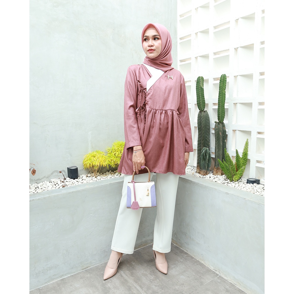 KIMO Tunik - Pakaian Wanita Terbaru by Hijab Mamah icis