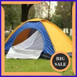 Tenda Camping Tenda Besar Outdoor Murah 4-5 Orang Tenda Dewasa 1M4R23 last stok