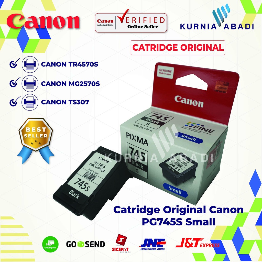 Cartridge Canon PG 745s ORIGINAL PG-745s