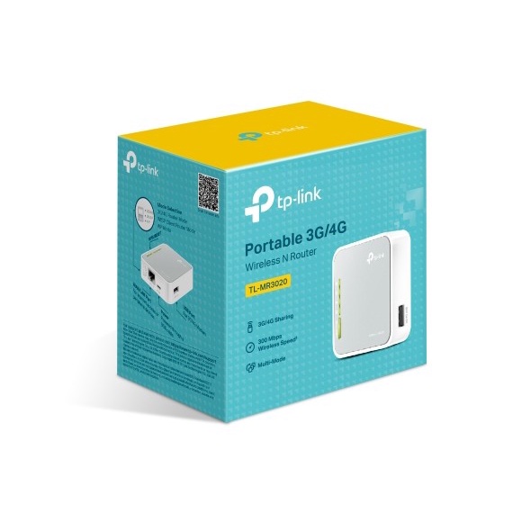 TP-Link TL-MR3020 150Mbps Portable 3G/4G Wireless N Router