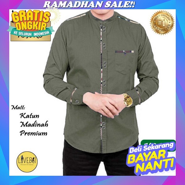 Baju Muslim Pria Dewasa 2023 Lengan Panjang Pendek Terbaru Kemejamuslim Laki Distro Pakistan Bahan T