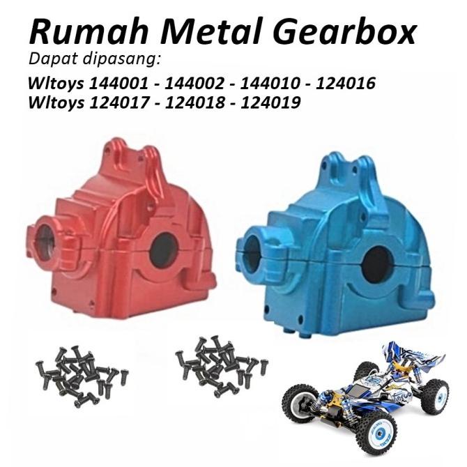 Gearbox Metal Wltoys 144001 124017 124019 RC Car Hobby