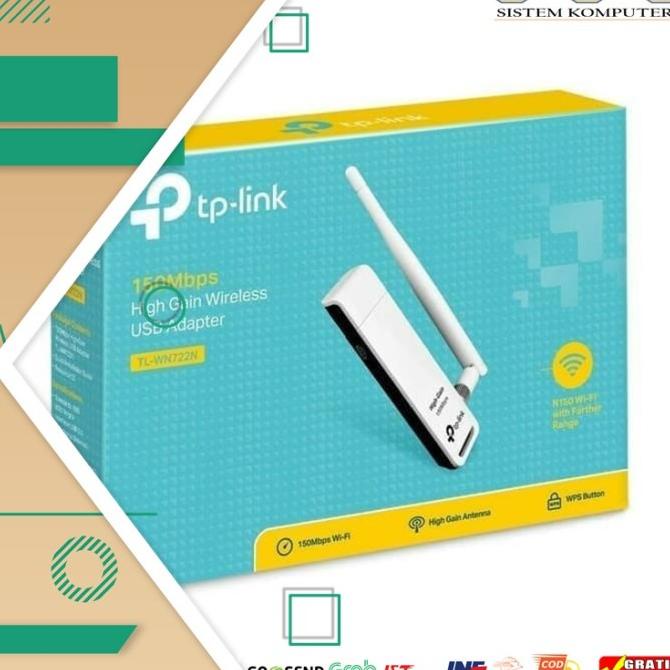 TP LINK / TP-LINK WIFI DONGLE USB TL WN 722N / TL-WN722N ANTENA 150Mbp