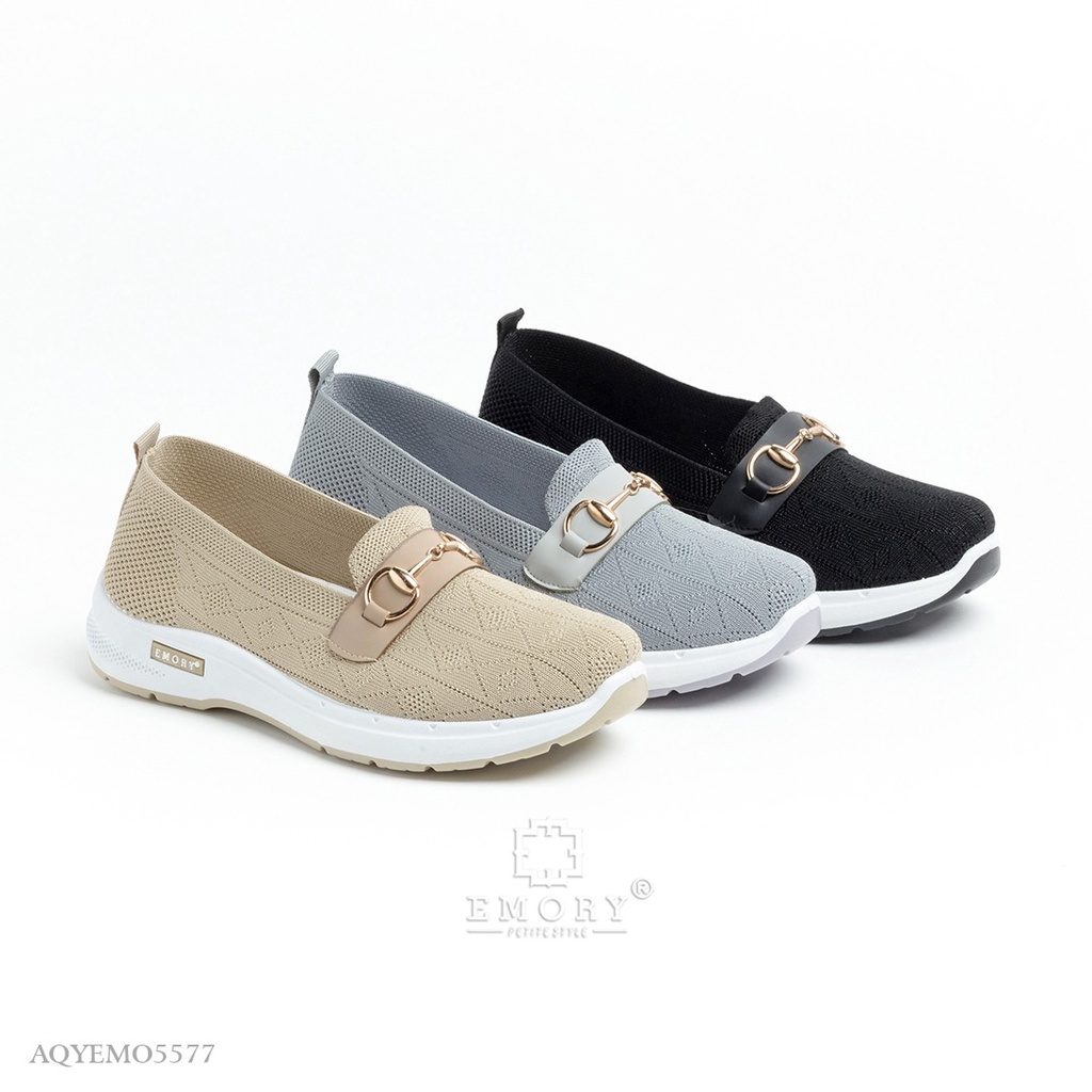 SEPATU SLIP ON WANITA EMORYSTYLE Ravy  AQYEMO 5577 MB