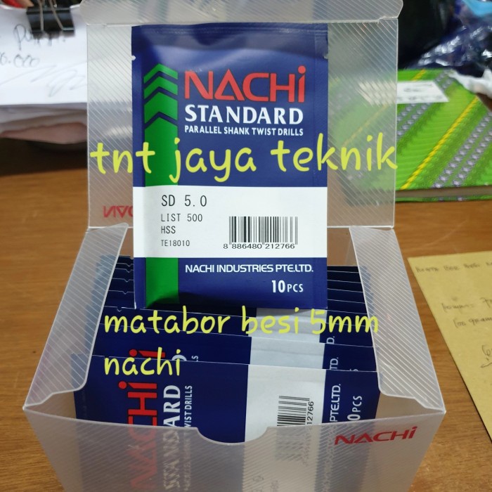 Mata Bor Besi Nachi 5 Mm / Mata Bor Nachi 5Mm Original Nachi