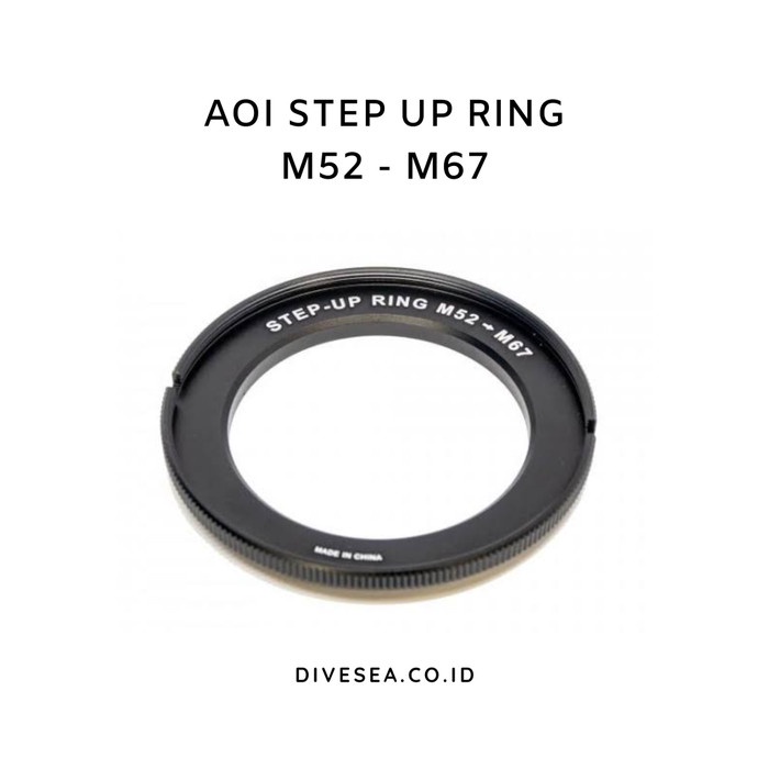 AOI STEP-UP RING M52-M67 ADAPTER FOR OLYMPUS TG-3/ TG-4/ TG-5 HOUSING