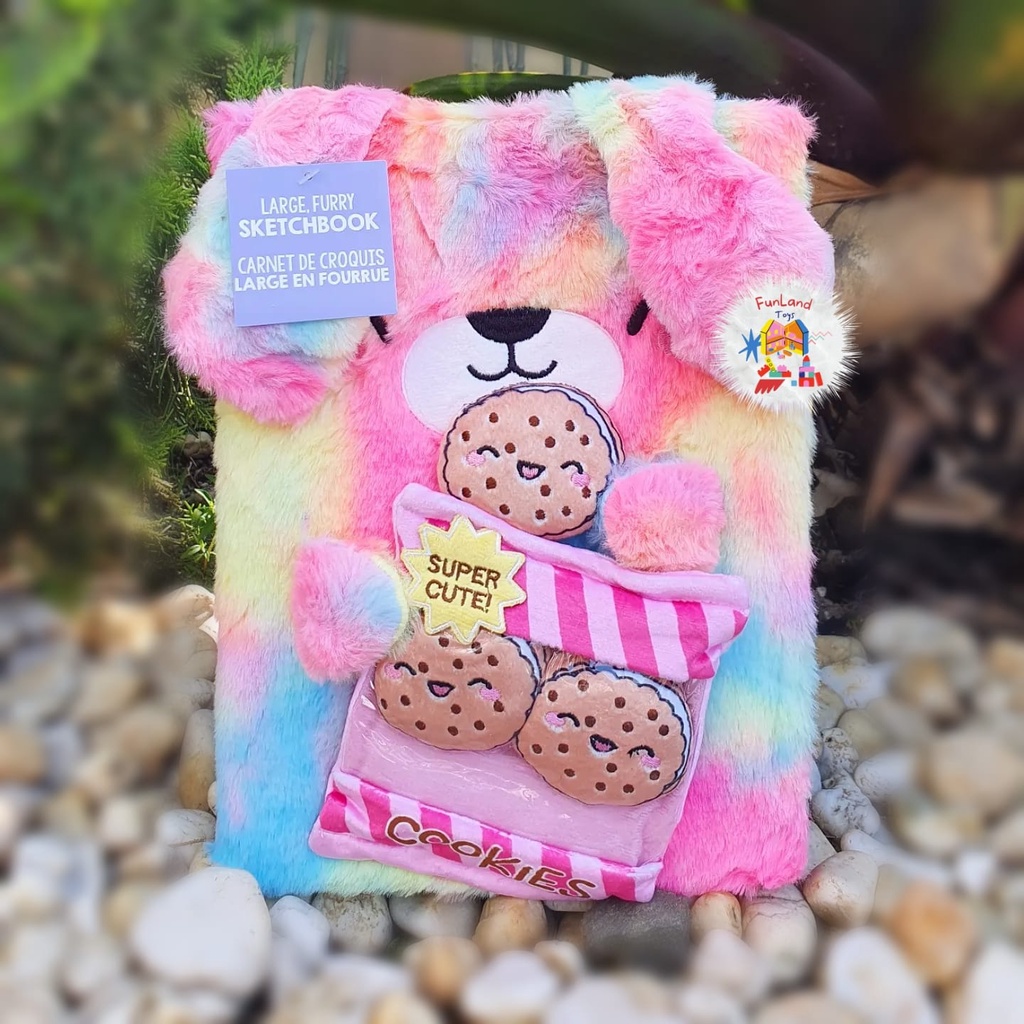 

Pastel Rainbow Dog Cookies Sketchbook