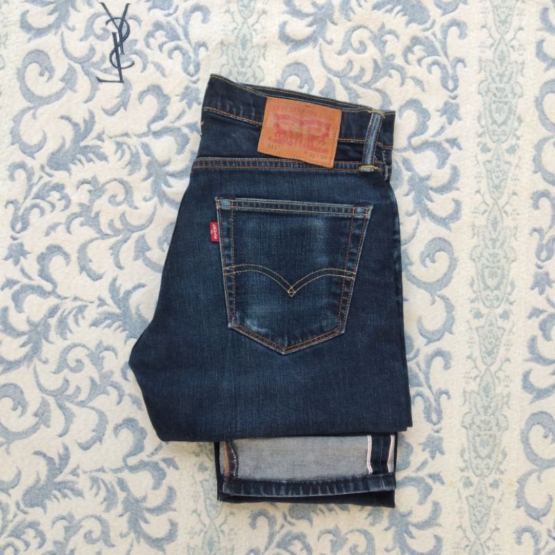 levis 511 turkey selvadge slimfit jeans