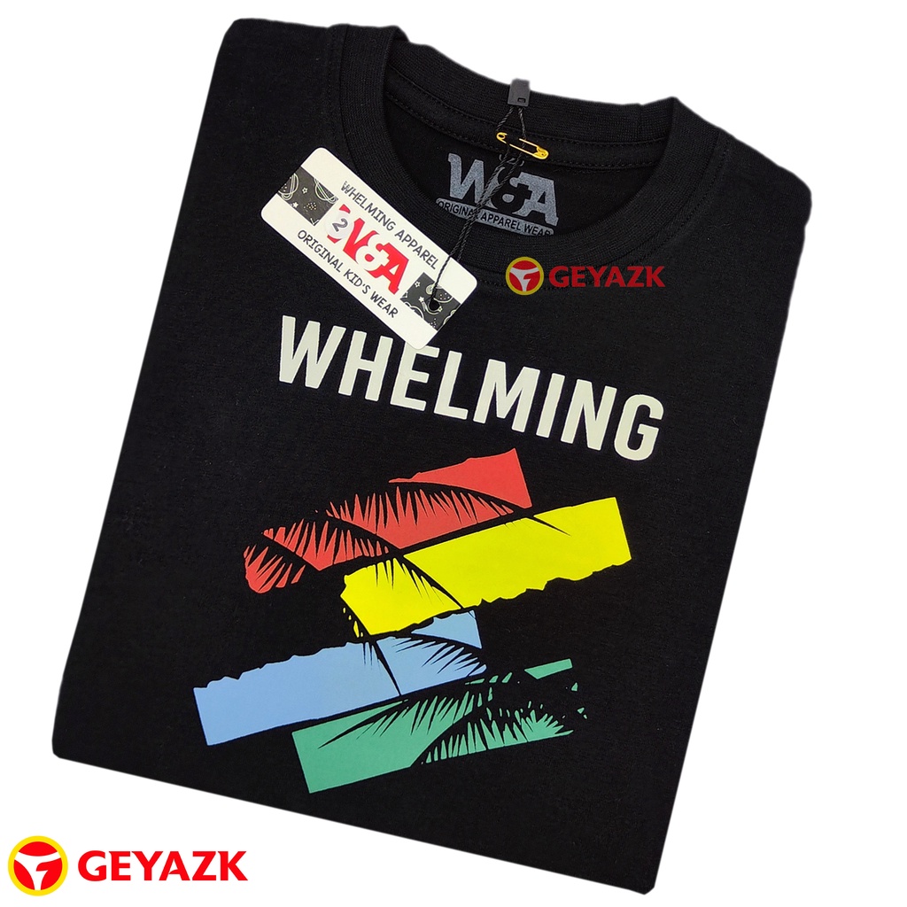 T-shirt Baju Anak Laki 1 2 6-13 Tahun Bahan Tebal Dan Lembut