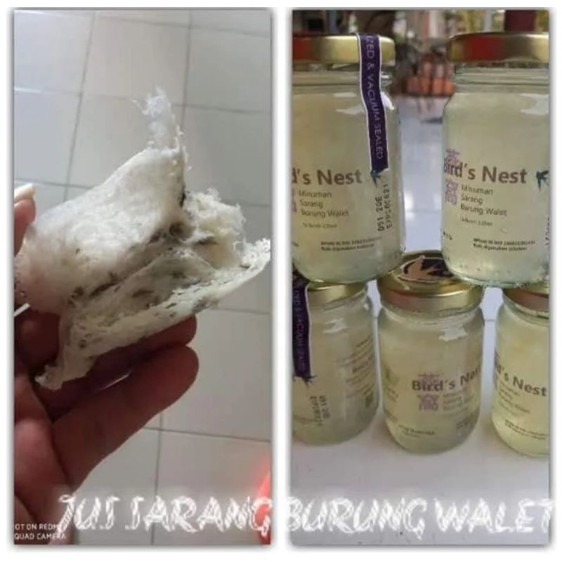 

125 ML MINUMAN ASLI 100% SARANG BURUNG WALET