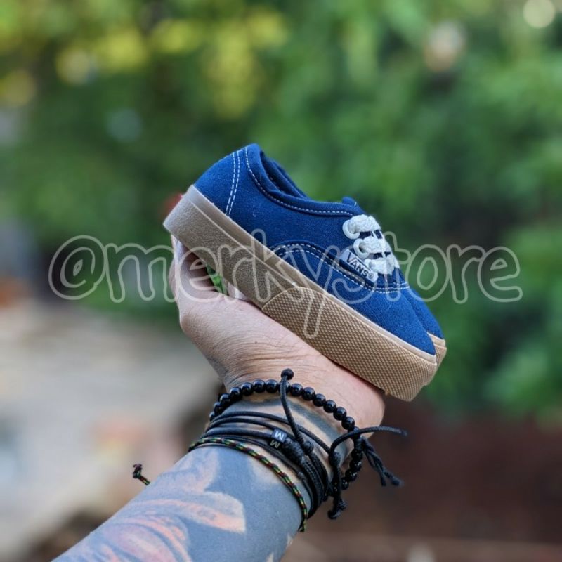 SEPATU ANAK ANAK LAKI NAVY SOL GUM MURAH [BISA COD]