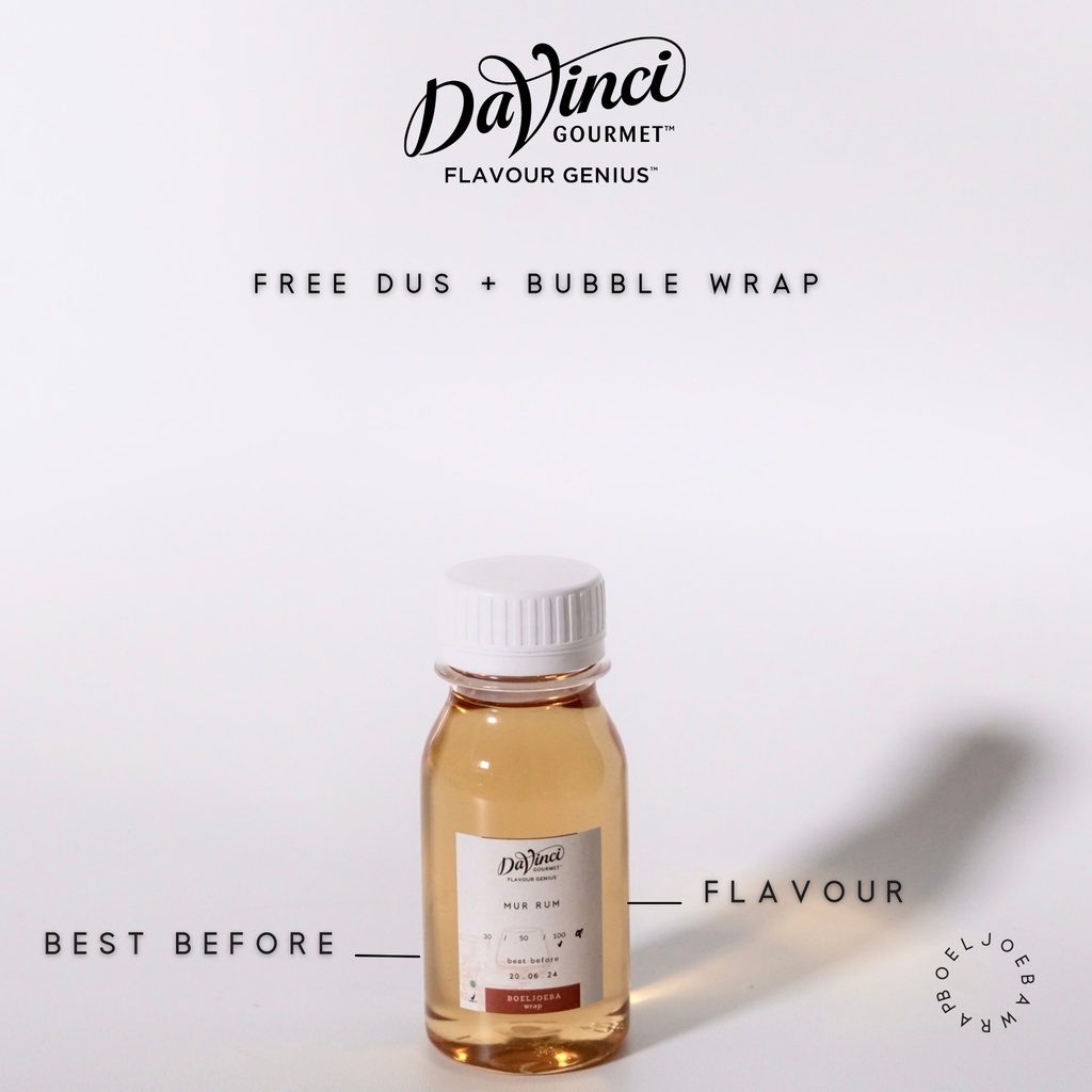 Davinci Mur Rum Syrup Repack [30, 50, 100] g