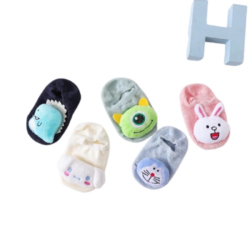 COD Kaos kaki anak bayi motif/Kaus kaki boneka 3D Animal Cute BB31